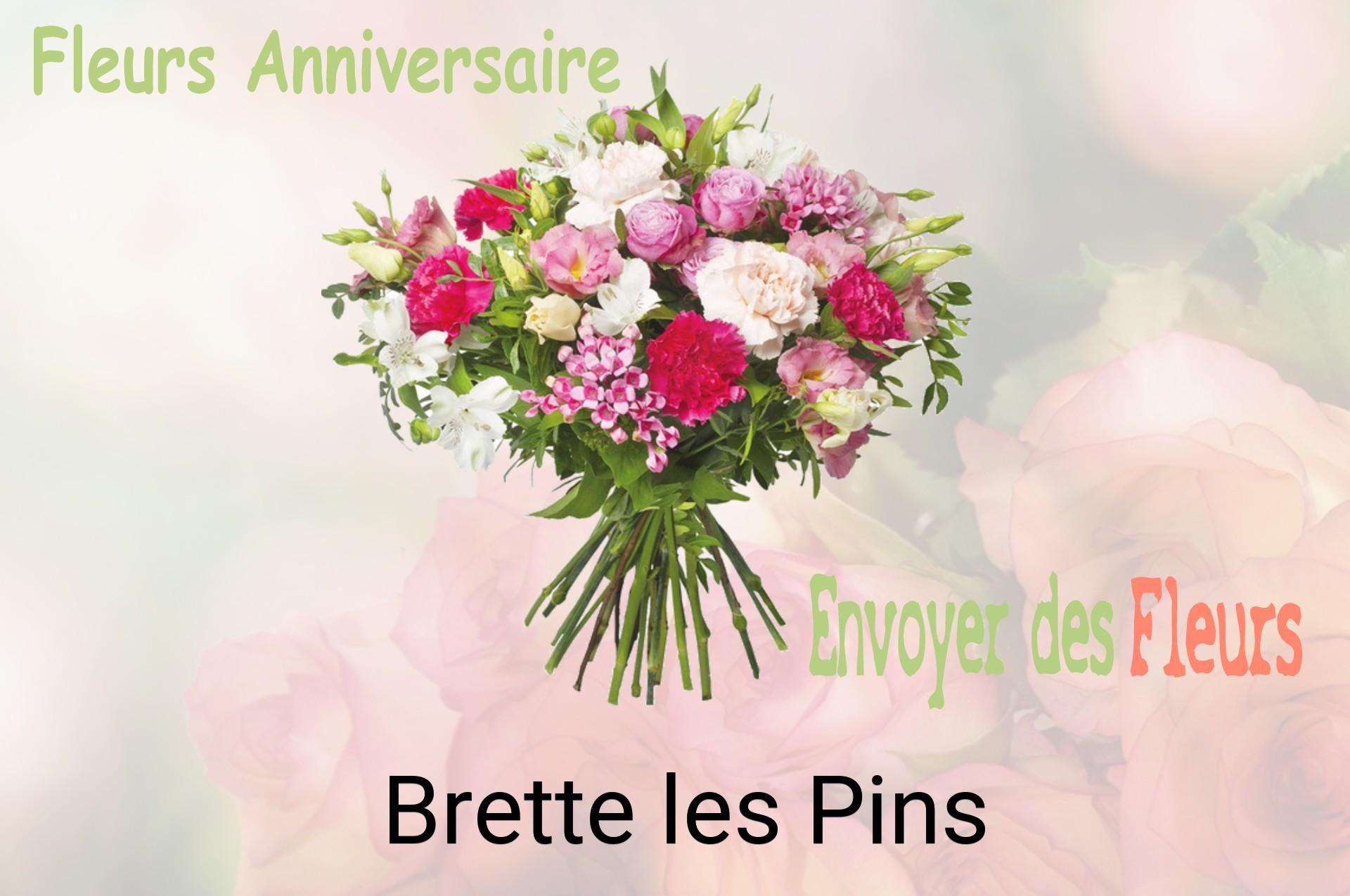 Bouquet de fleurs d’anniversaire livré à Brette-les-Pins